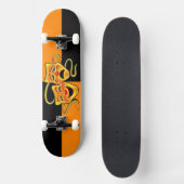 「ドラマ」スケートボードデザイン。 スケートボード (正面)