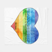 ドラマ・ラブミディアムブランケット フリースブランケット (正面(横))