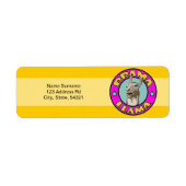 ドラマ・ラマ ラベル (正面)