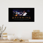 ドラミングのポスター ポスター (キッチン)