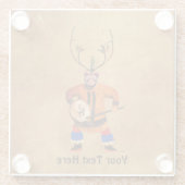 ドラミングシャーマン ガラスコースター (裏面)