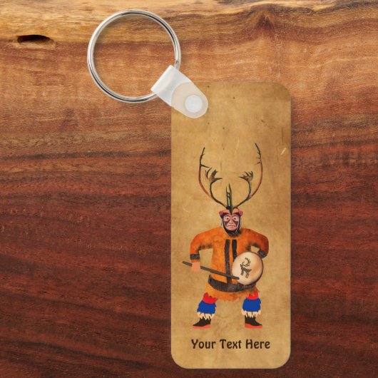 ドラミングシャーマン キーホルダー (正面)