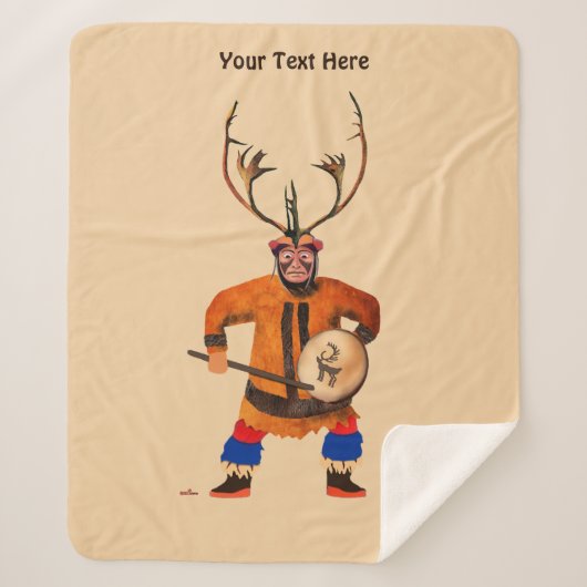 ドラミングシャーマン シェルパブランケット (正面)