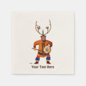 ドラミングシャーマン スタンダードカクテルナプキン (正面)