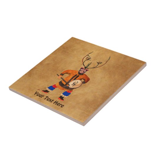 ドラミングシャーマン タイル (側面)