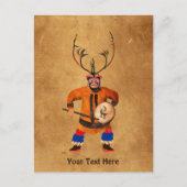 ドラミングシャーマン ポストカード (正面)