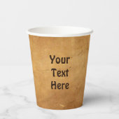 ドラミングシャーマン 紙コップ (裏面)