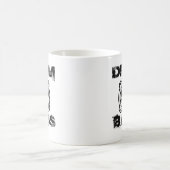 ドラムおよび低音のサブウーファー コーヒーマグカップ (中央)