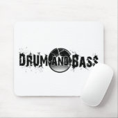 ドラムおよび低音は記録を粉砕しました マウスパッド (マウス)