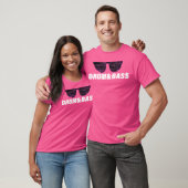 ドラムとバスサングラス Tシャツ (ユニセックス)