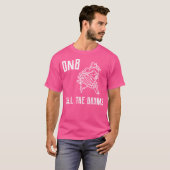 ドラムとバス転がのDnb Tシャツ (正面フル)