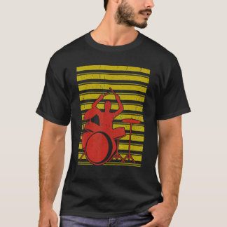ドラムとパーカッショニスト Tシャツ