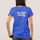 ドラムとベースを混ぜないで Tシャツ (裏面)