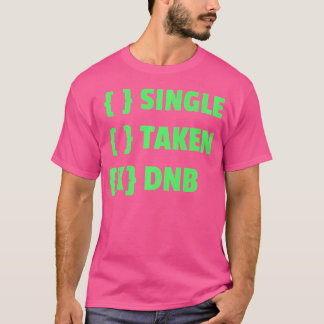 ドラムとベース独身のをDnbドラムベースで撮影 Tシャツ