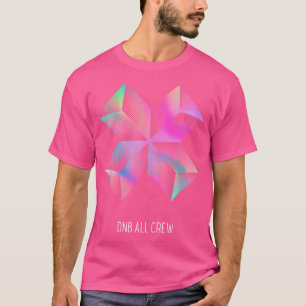 ドラムとベース音楽の液体ダブステップEdm Dnb Tシャツ