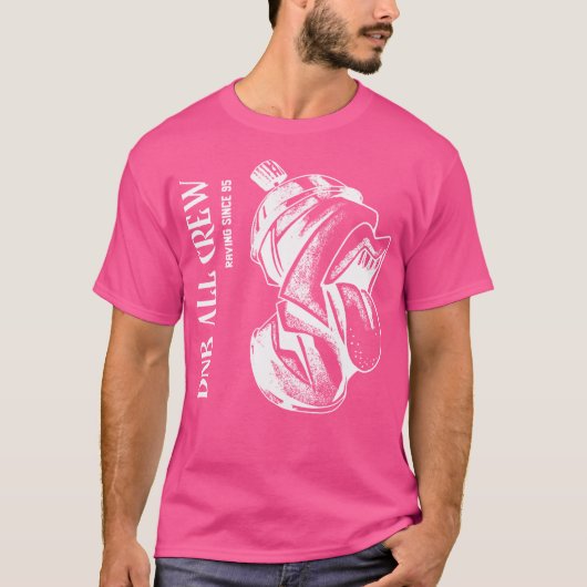 ドラムとベースDnb音楽の液体ダブステップ Tシャツ (正面)