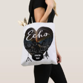 ドラムのドラマーの敗北-ハートからのエコー トートバッグ (クローズアップ)