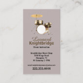 ドラムの名刺 名刺 (正面)