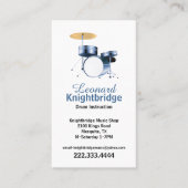 ドラムの名刺 名刺 (正面)