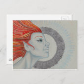 ドラムの女神 ポストカード (正面/裏面)