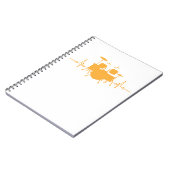 ドラムの鼓動 – ドラおもしろいマー ノートブック (左側)