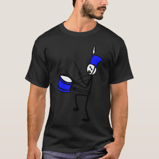ドラムを叩く振り子家族 Tシャツ