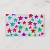 ドラムを走行します持って下さい 名刺 (裏面)