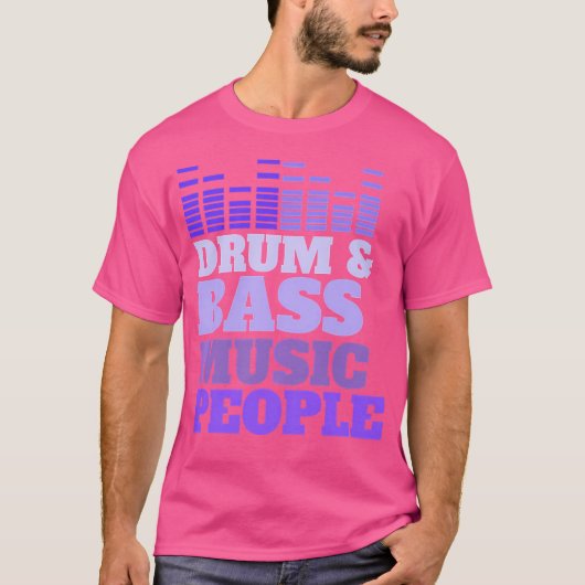 ドラムアンドバスダブステップDnb Tシャツ (正面)