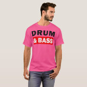 ドラムアンドバスミュージックDj Dnb Tシャツ (正面フル)