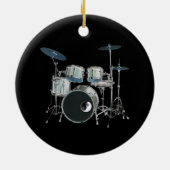 ドラムオーナメント セラミックオーナメント (裏面)