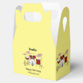 ドラムキット漫画イラストレーション フェイバーボックス (オープン)