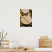 ドラムキット2 ポスター (キッチン)