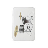 ドラムキット バスマット (正面縦)