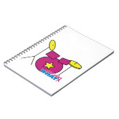 ドラムキット – ピンク ノートブック (左側)