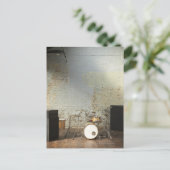 ドラムキット ポストカード (スタンド正面)