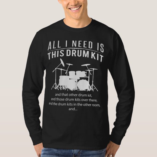 ドラムキットBonanza!必要なのはTHIS Drum-Kit & TH Tシャツ (正面)