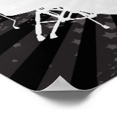 ドラムグランジブラックバースト ポスター (角)