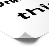 ドラムコープの事だ! ポスター (角)