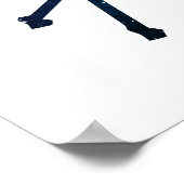 ドラムシルエット ポスター (角)