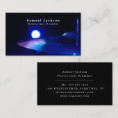 ドラムシンバルプロフェッショナルミュージシャン 名刺 (正面/裏面)