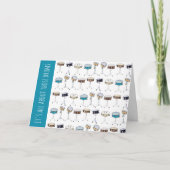 ドラムスネアドラムの誕生日 カード (正面)