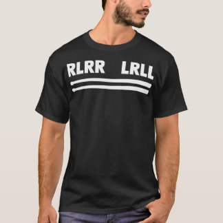 ドラムズパラディドルRLRLLドラマー Tシャツ