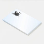 ドラムズミュージックデザインブルー ポストイット (アングル)