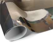 ドラムセットのシンバルとスティック ラッピングペーパー (ロールコーナー)