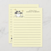 ドラムセットドラマーバンド先生ミュージシャン サンキューカード (正面/裏面)