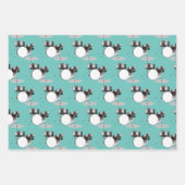 ドラムセットパーカッションミュージカルデザイン ラッピングペーパーシート (正面2)