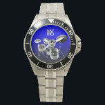 ドラムセットパーソナライズされたモノグラムギフトウォッチ 腕時計<br><div class="desc">受信者のイニシャル/名カスタマイズ前でパーソナライズ/パーソナライズするには、理想的なフォント、フォント色、または不要な削除を選もし択する。多くの違うスタイルと色で利用可能。</div>