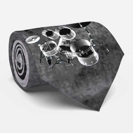 ドラムセットパーソナライズされた/ドラマーへのギフト ネクタイ (ロール)
