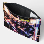 ドラムセットプリントカットソーバッグ アクセサリーポーチ (見開き)