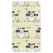 ドラムセット先生 スモールペーパーバッグ (裏面)